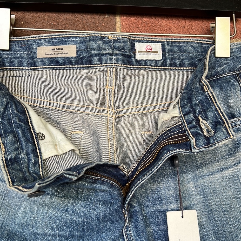 AG The Drew Straight Leg Boyfriend Jeans - Picture 3 of 16